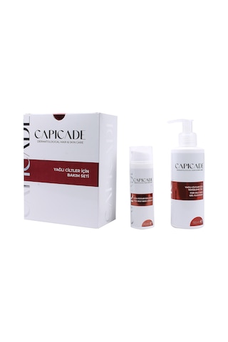 Capicade Yağlı ve Akneli Ciltler için Acne Bakım Seti