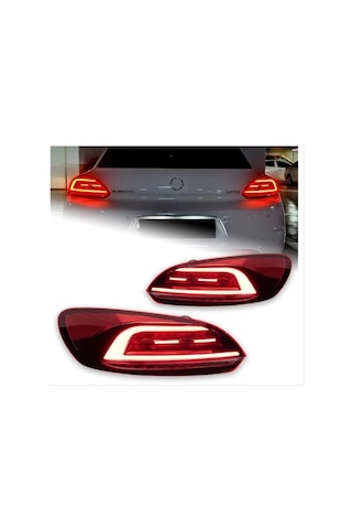 Scirocco 2009-2014 Uyumlu Yedek Parça Led Stop Haloen Stoplu Ara