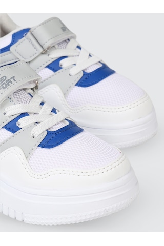 Civil Sport Erkek Çocuk Spor Ayakkabı 26-30 Numara Beyaz-saks Beyaz-saks