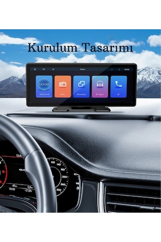 Techtic Tak Çalıştır Carplay App Android Auto Ekran Kablosuz
