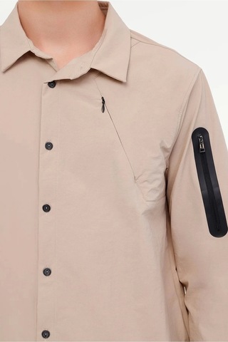 Lumberjack Zuhn 60itl522 Erkek Gomlek - Bej Bej