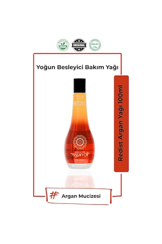 Redist Moroccan Argan Yağı Saç Bakım Yağı 100 ML + Redist Miracle Keratin Yağı 100 ML