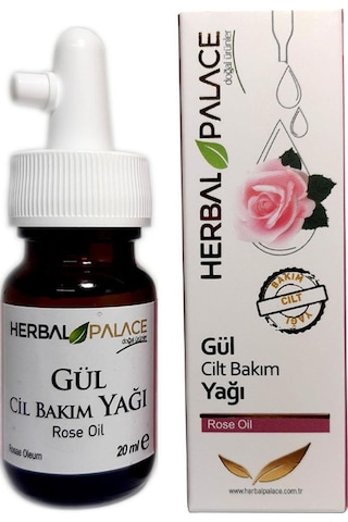 Herbal Palace Gül Yağı 20 ML Cilt Bakım Yağı