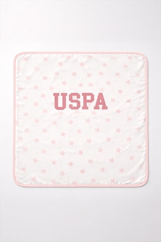 U.s. Polo Assn Kız Bebek Beyaz Battaniye 5274-49002 Beyaz