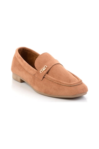Bambi Taba Kadın Loafer Ayakkabı K01688011672 Taba