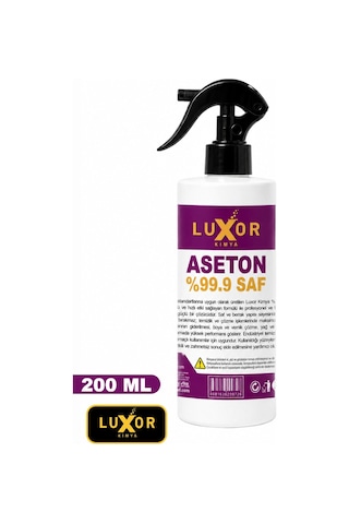 Luxor Kimya Saf Aseton 200 ML