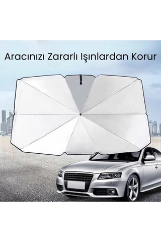 Renault Symbol Dacia Sandero Opel Corsa Ford Ka Peugeot 208 Uyumlu Oto Şemsiye Yeni Nesil Cn