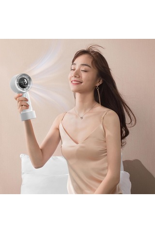 Küçük Fan, 1000mah Usb Mini Soğutma Fanı, Şarj Edilebilir Küçük El Fanı