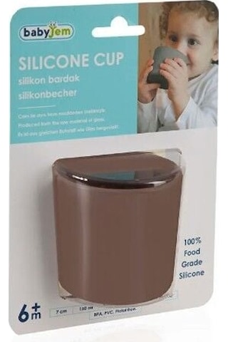 Babyjem Silikon Bardak 714 Latte