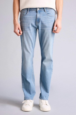 Defacto Sergio Regular Fıt Normal Bel Boru Paça Düz Paça Jean Pantolon E2734AX25SP Mavi
