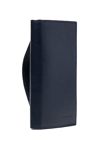 Lacivert Cüzdan & Kartlık Unisex 1764 Grande Deri Cüzdan Kartlık