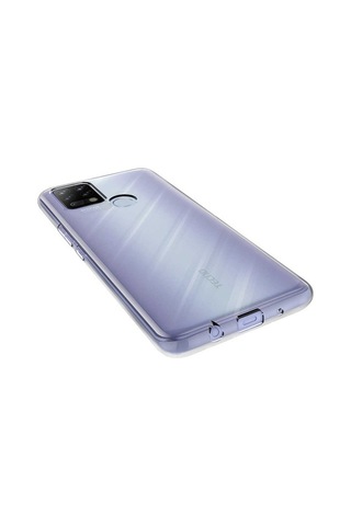 Tecno Uyumlu Pova Kılıf Zore Süper Silikon Kapak-Renksiz