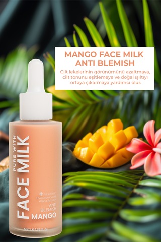 Mango Özlü Aydınlatıcı Ve Leke Karşıtı Nemlendirici Yüz Sütü 150 Ml Vitamin C, Arbutin
