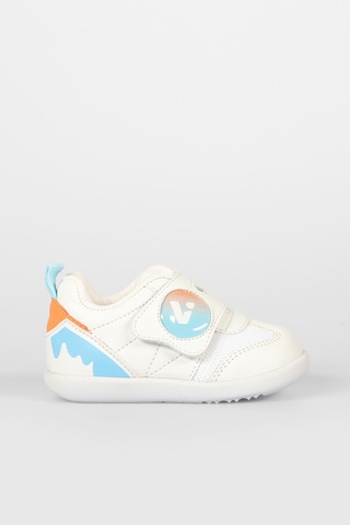 Vicco Donut Basic Erkek İlk Adım Beyaz/mavi Sneaker Beyaz - Mavi