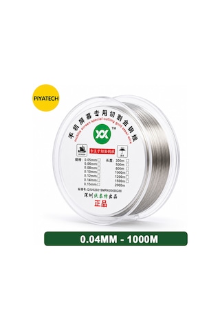 Çelik Lcd/ekran Ayırma Teli 0.08mm - 1000 Metre Profesyonel Kesme Teli