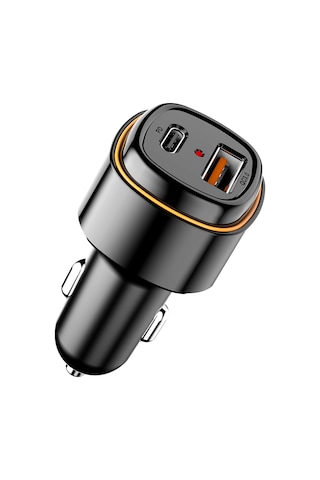 Samdoo Hızlı Şarj Çift Portlu 20w Pd Ve 18w Usb Araç Şarj Cihazı