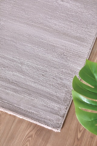 Textured Yolluk Halı 160x230 Cm Bej