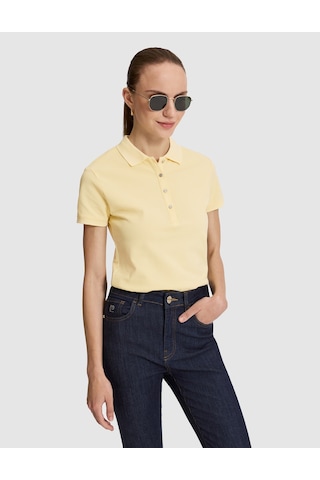 Pierre Cardin Kadın Limon Tişört Basic 50325456-vr035 Sarı