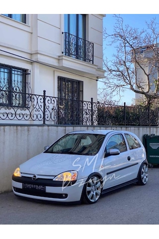 Opel Corsa C Yan Marşpiyel Plastik Yan Ek Seti