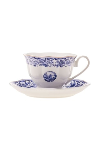 Karaca  Blue Odyssey 2 Kişilik Çay Fincanı Takımı 220 ml