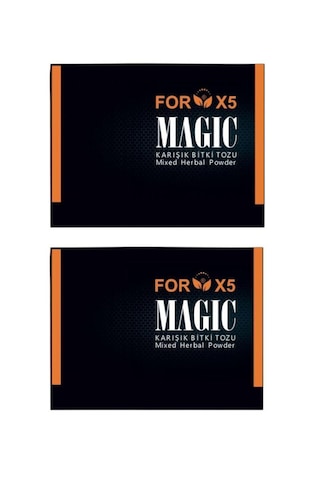 Forx5 Magıc & Forx5 Magıc Karışık Bitki Tozu 2 x 200 ML Forx5 Magıc & Forx5 Magıc Karışık Bitki Tozu 2 x 200 ML