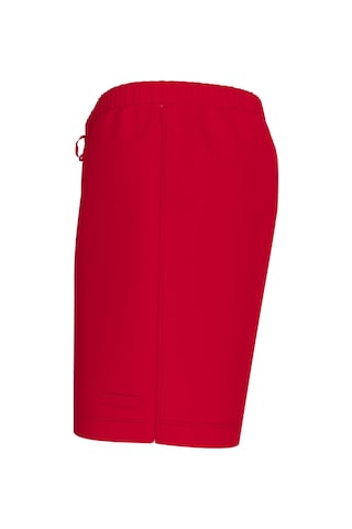 Calvin Klein Erkek Orta Boy Bel Kemeri İpli Ayarlanabilir Kırmızı Yüzme Şortu-13595 Kırmızı