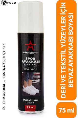 Vojo Ms Deri Ve Kumaş Beyaz Spor Ayakkabı Boyası 75 Ml. 267800001606 05 Beyaz
