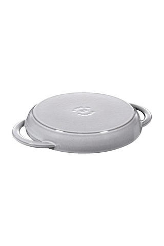 Staub 405095220 Çift Kulplu Döküm Izgara Tava Gri 26 CM
