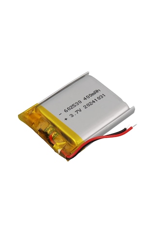 Powermaster 602530 3.7v 400 Mah Lityum Polimer Li-po Batarya Ciklet Pil