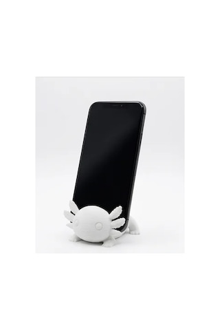 Axolotl Telefon Tutucusu - Sevimli 3d Baskı Figür