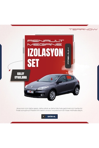 Renault Megane 3 2008-2015 Trim Ses Önleyici Konfor/izolasyon S