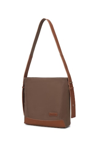 Kanvas Kumaş Kadın Omuz Çantası Smart Bags 1331 Kahve 15649604