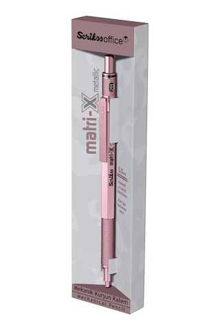 Scrikss Matri-x Versatil 0.5 Mm Metalik Açık Pembe Şeffaf Amb.