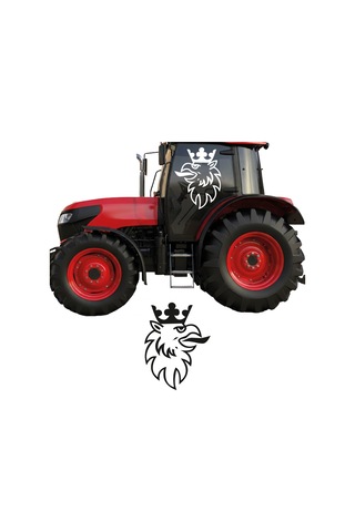 Scania Kartal Traktör Sticker, Kamyon, Tır, Oto Sticker 25x19-sol 25X19 Cm