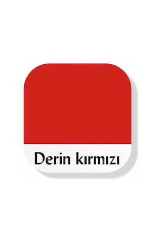 Multi-surface Hibrit Akrilik Boya, 120ml, Su Bazlı, Ahşap Cam Seramik Metal Kumaş Plastik İçin Derin Kırmızı