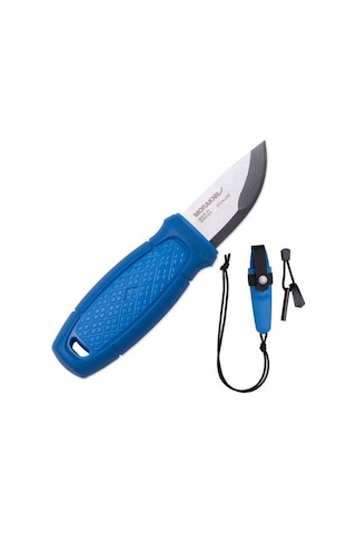 Morakniv Eldris Mavi -Mora Kamp Bıçak- Ateş Başlatıcı Bulunan Kit ile Mavi