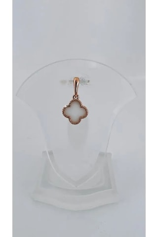 Gold Plaza Jewelry Yonca Kolye 925 Gümüş 166137929 Altın Rengi