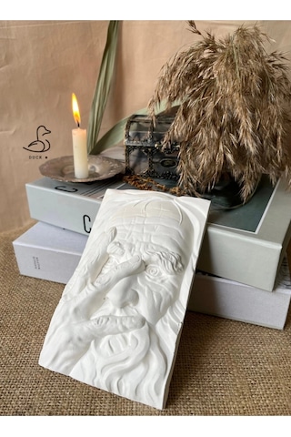 Yaşlı Adam Dekoratif Obje Biblo 17-12 Cm