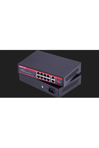 Ricon RSB82FEP-U 8 Port Power Over Ethernet Unmanaged Switch