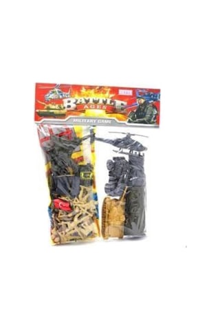 Çok Parçalı Mini Figürler Asker Seti 2254
