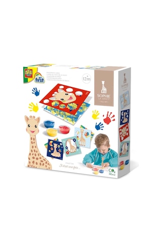 Ses Creative Sophie La Girafe - Parmak Boyası Kartları