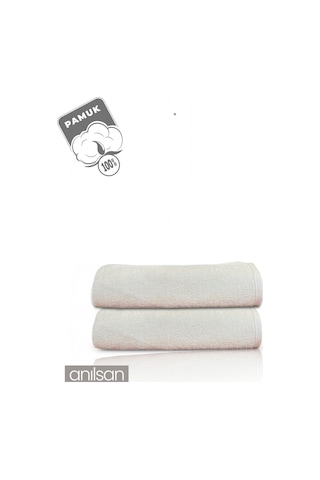 2'li Bej Saçaklı Düğün Havlusu 94gr %100 Pamuk 40x70 Cm El Ve Yüz Havlusu Bej