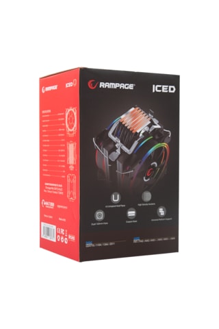 Rampage Iced 120 Cpu Air Cooler 120MM FAN