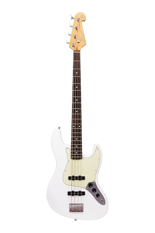Sx Sjb62+/Owh Bas Gitar (White)