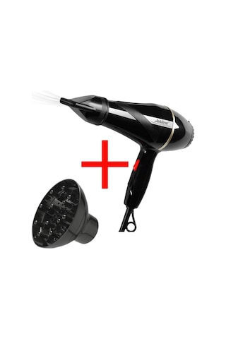Jetline Jet-9001 Turbo 3500 Profesyonel Fön Makinesi + Vigo Başlık