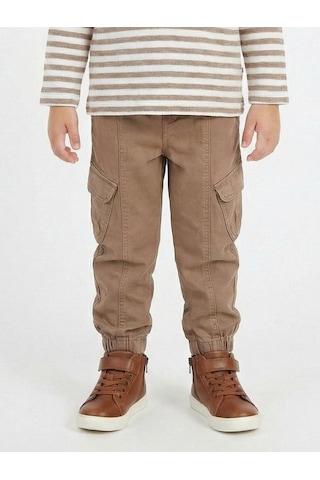 Xo Kids Erkek Çocuk Pantolon 1-4 Yaş 25235 Kahverengi