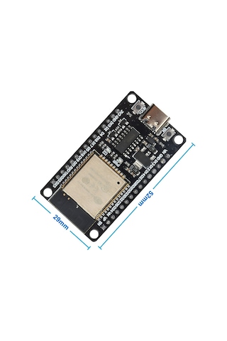 Esp32 Wifi Ve Bluetooth Modül Geliştirme Kartı Esp32-wroom-32 32 Bit 240mhz 4 Mbyte Flash Ch341 Usb
