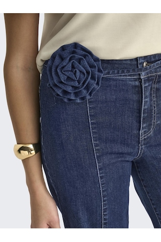 Only Onlmadison Hw Wide Rose Belt Kadın Jean Pantolon 15361153 İndigo