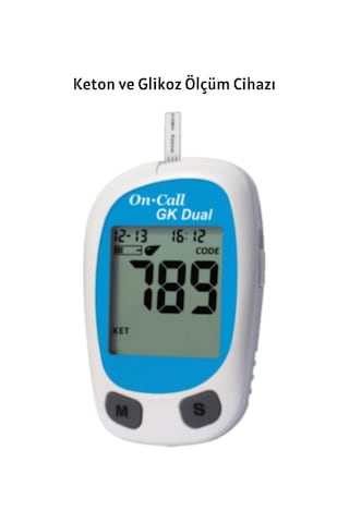 On Call GK Dual Keton ve Şeker Ölçüm Cihazı