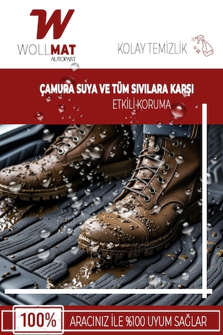 Togg Sedan T10f 2025 Ve Sonrası Uyumlu Araca Özel 3d Havuzlu Oto Paspas Seti